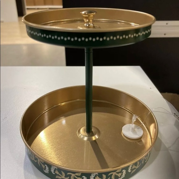 Ikea ANILINARE Desk organizer, green gold,… - Picture 3 of 10